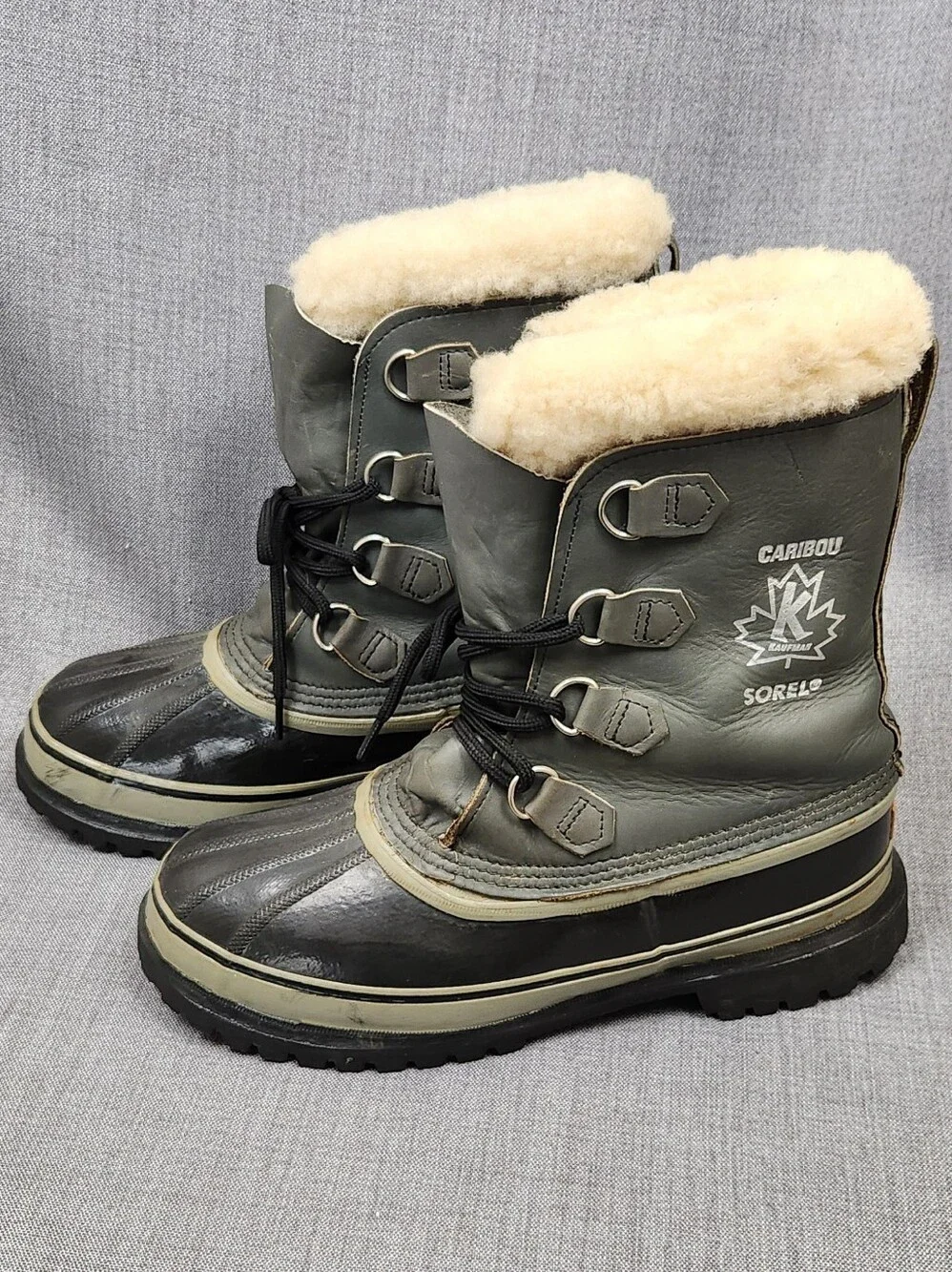 Sorel Kaufman Caribou Winter Insulated Waterproof Boots. 11 Men.